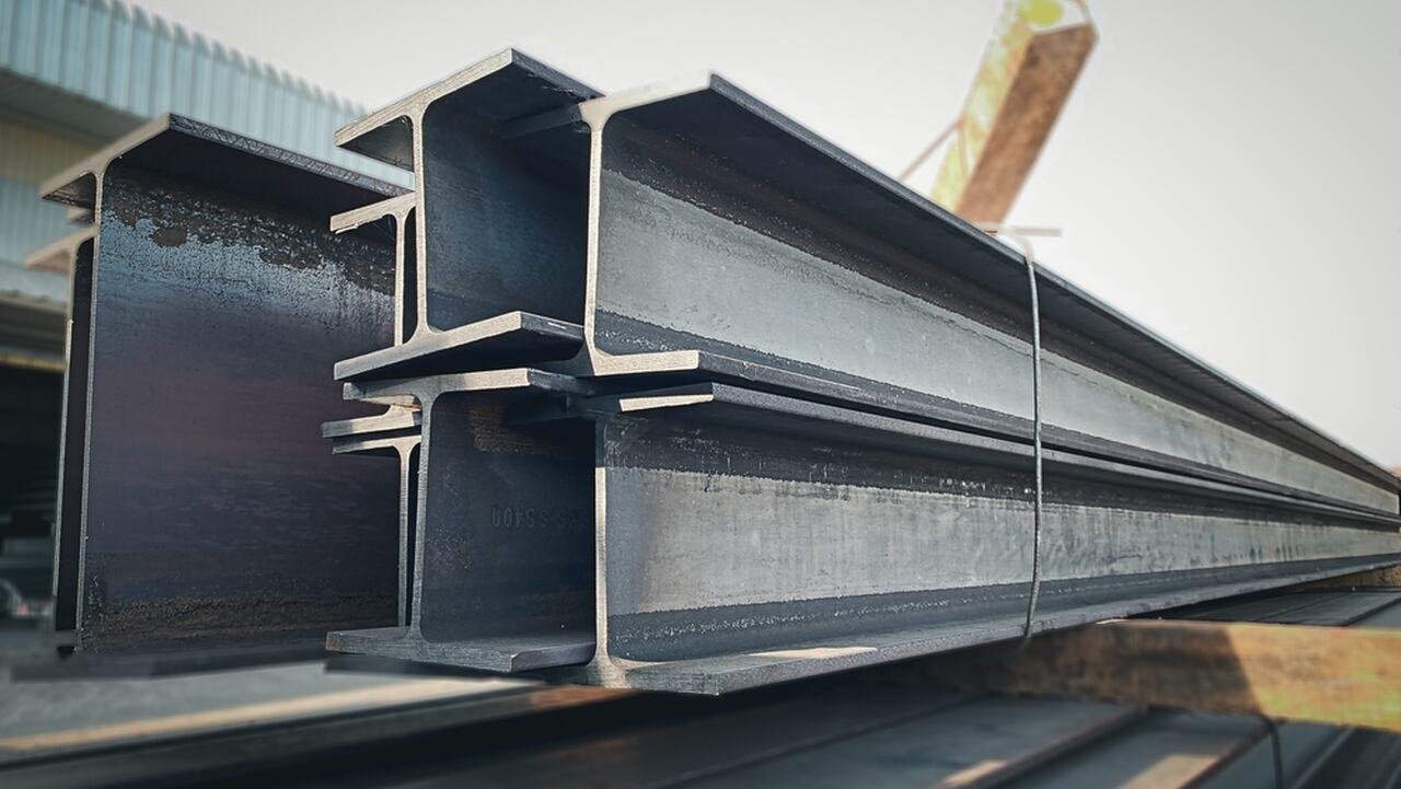 Structural steel H-beam