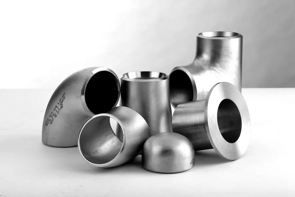 Butt weld pipe fittings elbows tees reducers ASME B16.9 carbon steel UAE