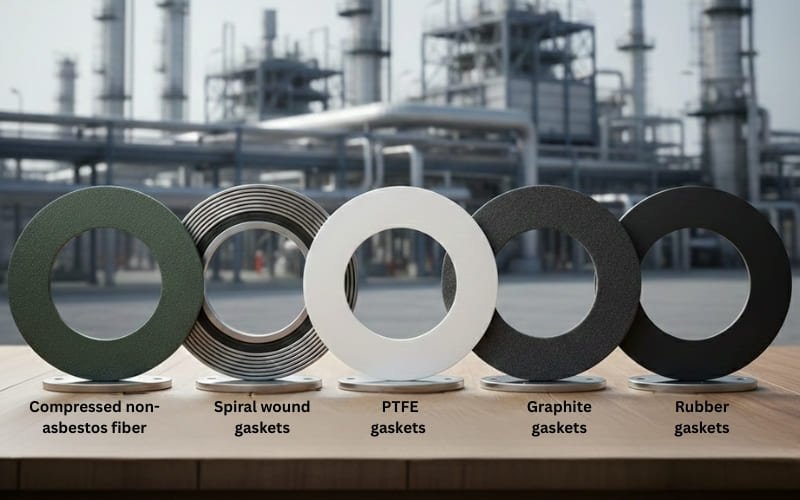 Pipe flange gaskets spiral wound RTJ kammprofile UAE Oman supplier