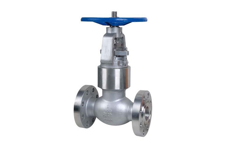 Pressure seal globe valve