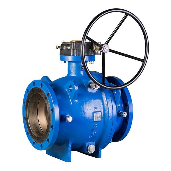 Trunnion ball valve